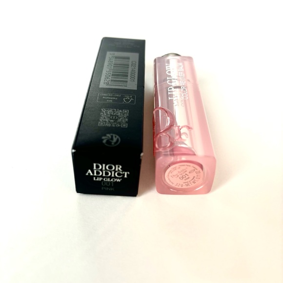 Dior Addict Lip Glow Color Awakening hydrating Lip Balm #001 Pink - NIB - Picture 2 of 3